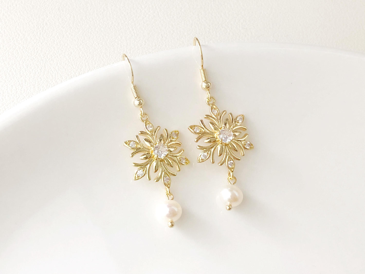 Elegant Pearl Earrings