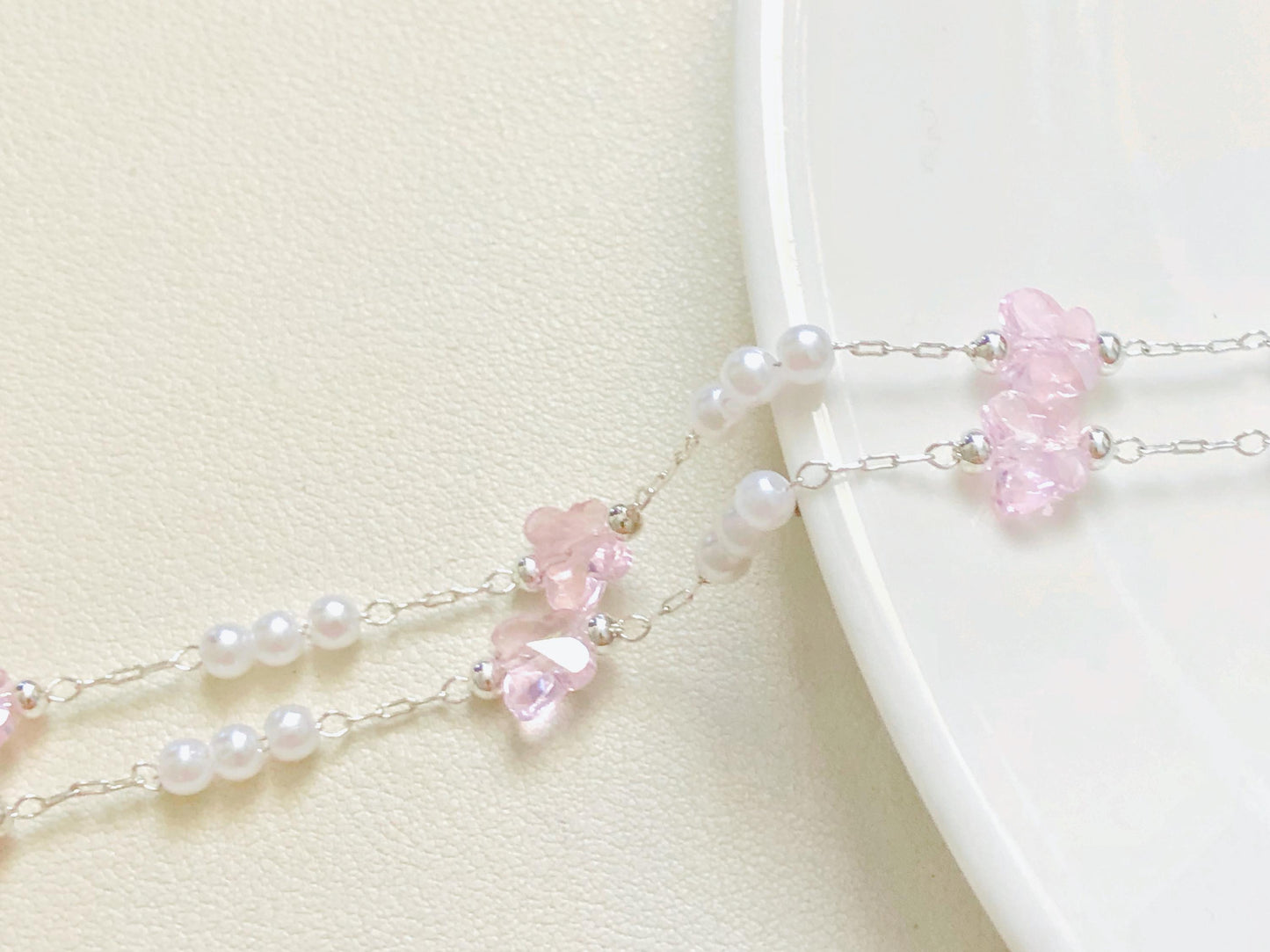 Glasses Chain Butterfly Bead, Cute Kids Eyeglass Holder, Pearl Resin Spectacles Chain, Sunglasses Strap Jewellery Gift For Girl