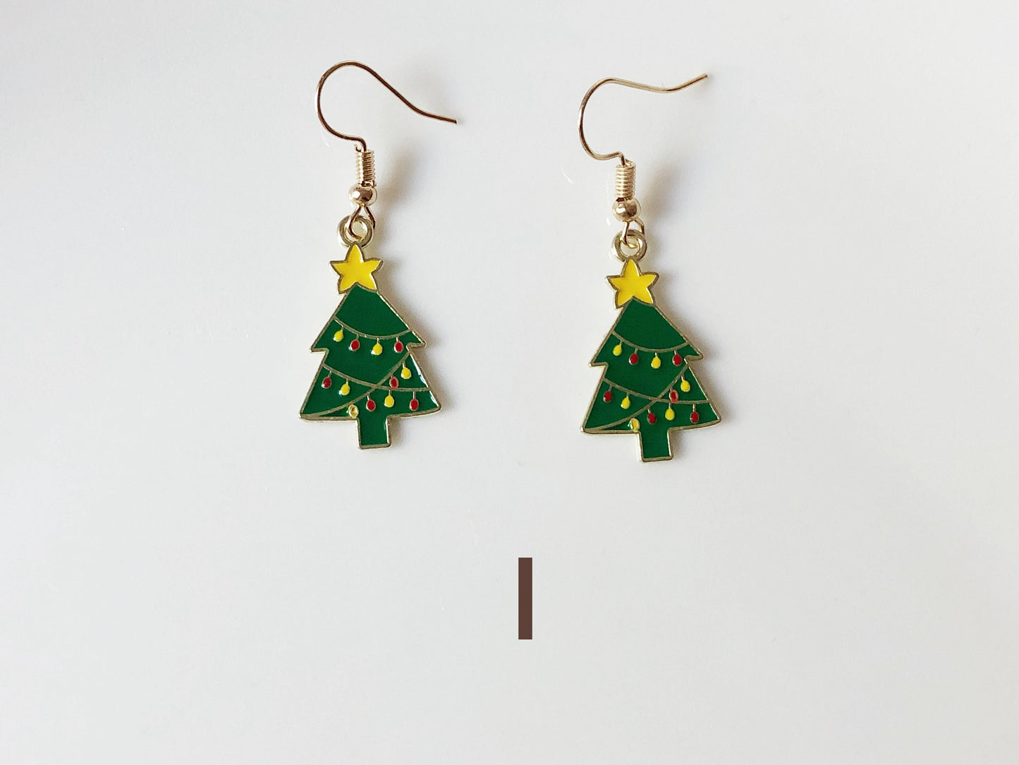 Christmas Earrings Gift for Her Pierced or Non Pierced Ears Holiday Jewellery Xmas Tree Reindeer Wreath Present Bag Stocking Filler